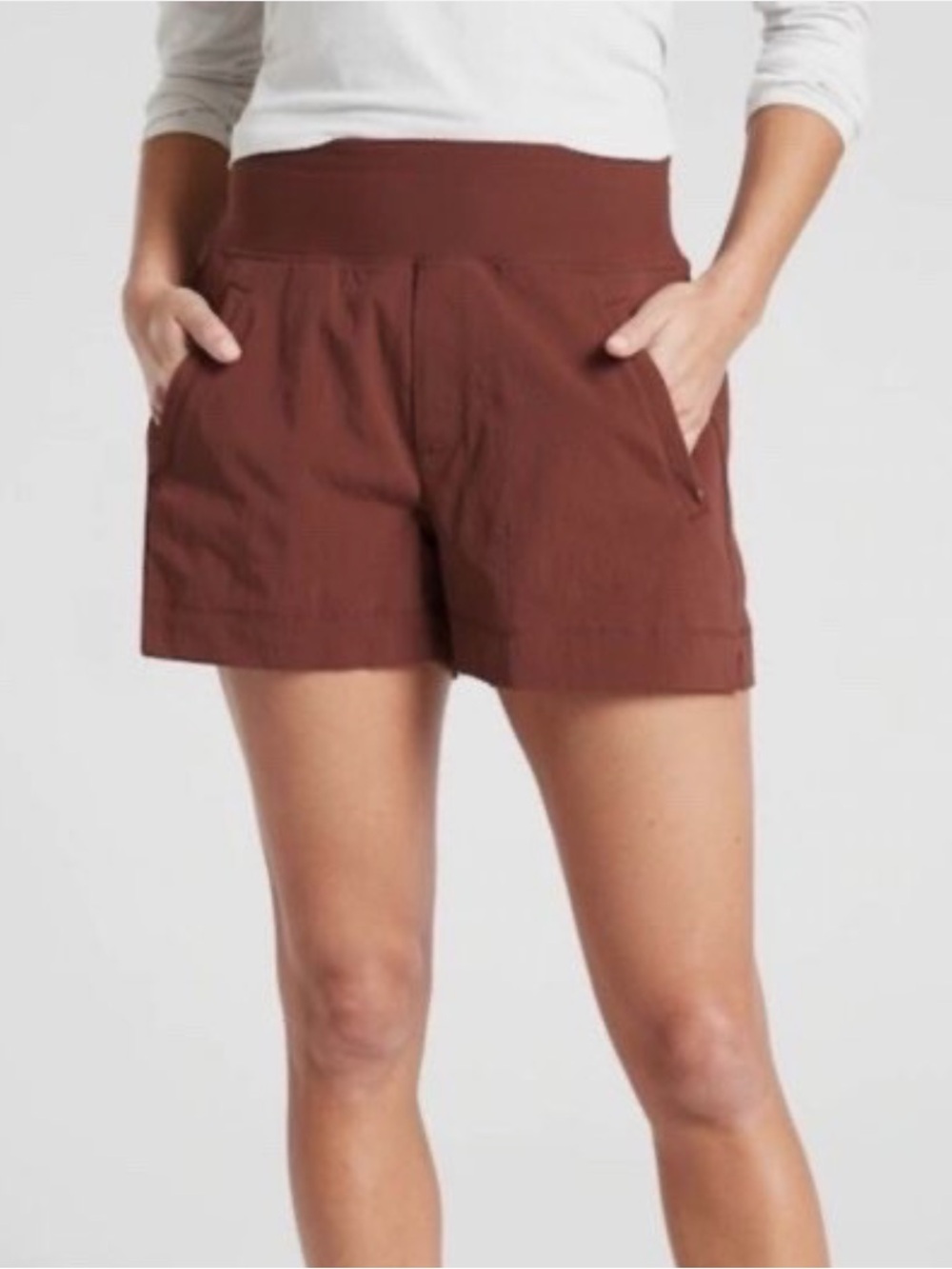 Brown Athleta Trekkie North Shorts